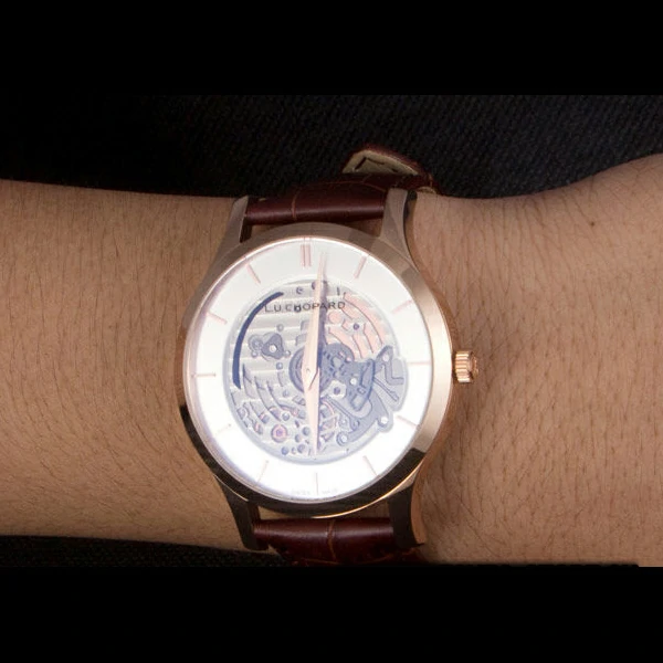 Chopard Skeletek Rose Gold Watch new59455
