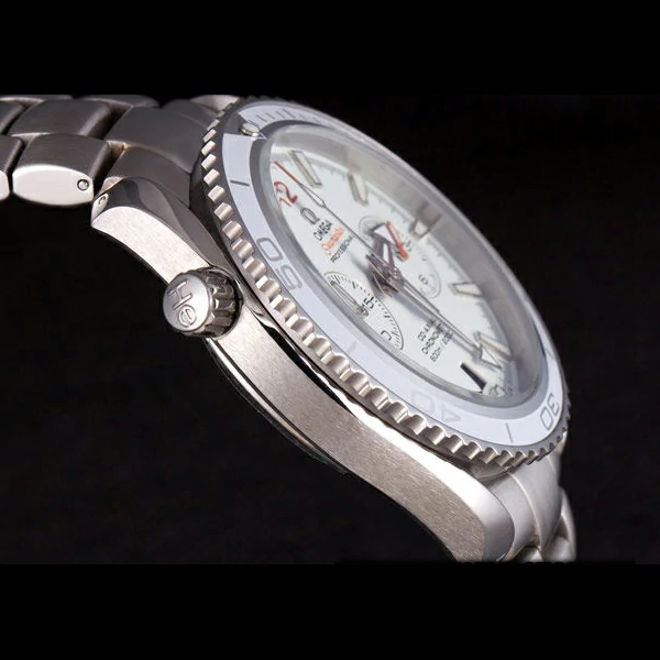 Omega Seamaster Planet Ocean with White Dial and Stainless Steel Band new59464