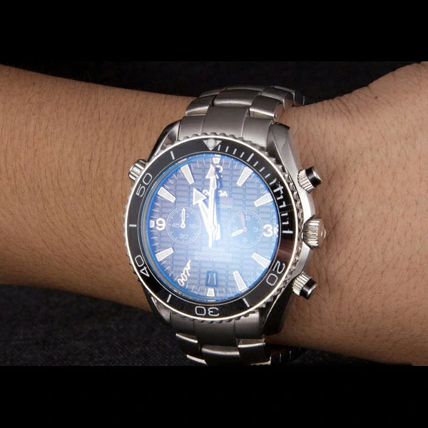 Omega James Bond Skyfall Watch with Black Dial and Black Bezel new59466