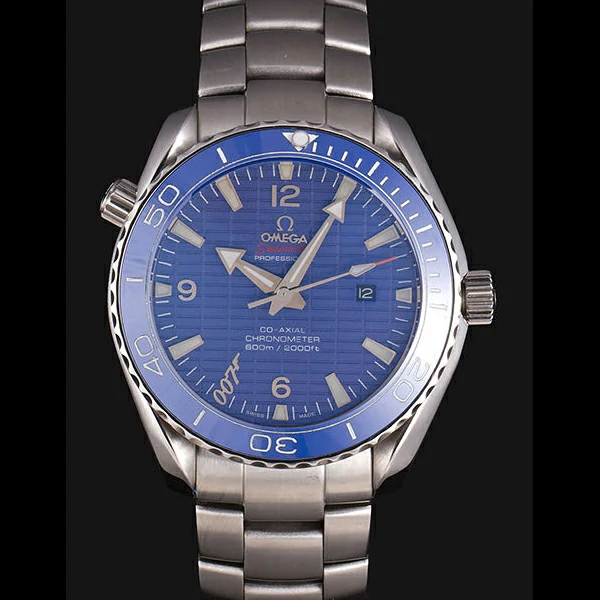 Omega James Bond Skyfall Watch with Blue Dial and Blue Bezel new59467