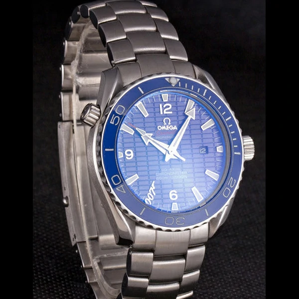 Omega James Bond Skyfall Watch with Blue Dial and Blue Bezel new59467