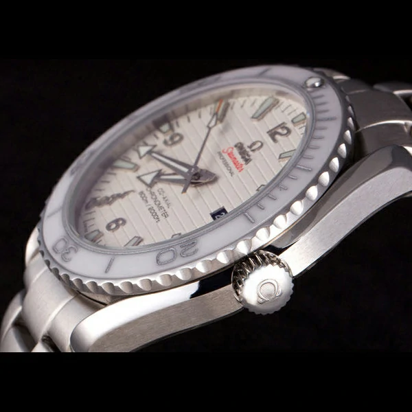 Omega James Bond Skyfall Watch with White Dial and White Bezel new59468