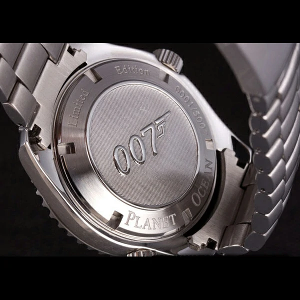 Omega James Bond Skyfall Watch with White Dial and White Bezel new59468