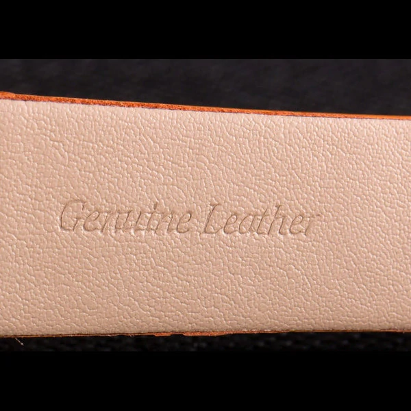 Cartier Ballon Bleu Orange Leather Strap new59525