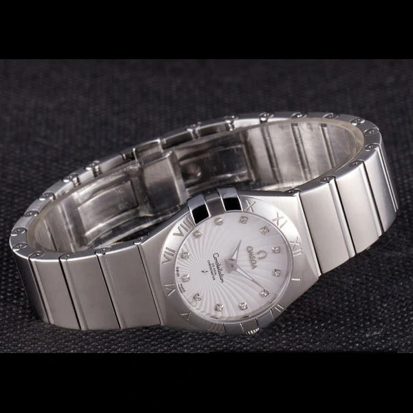 Omega Constellation White Dial Stainless Steel Band new59531