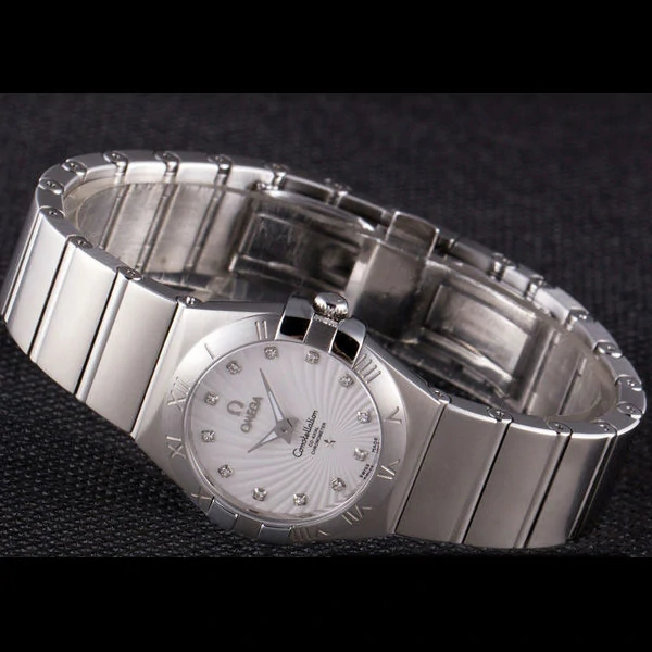 Omega Constellation White Dial Stainless Steel Band new59531