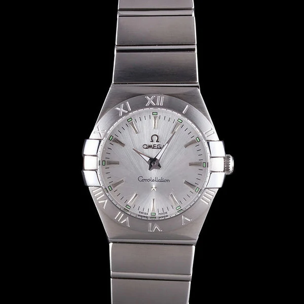 Omega Constellation Grey Dial Stainless Steel Band new59532