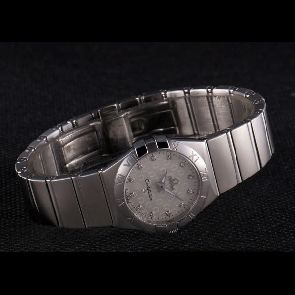 Omega Constellation Beige Dial with Omega Logo Stainless Steel Band new59533
