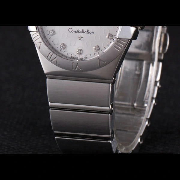 Omega Constellation Beige Dial with Omega Logo Stainless Steel Band new59533