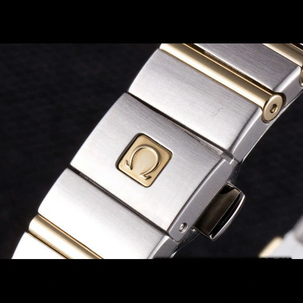 Omega Constellation Gold Bezel Two Tone Band new59549