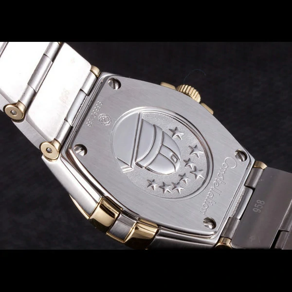 Omega Constellation Gold Bezel Two Tone Band new59549