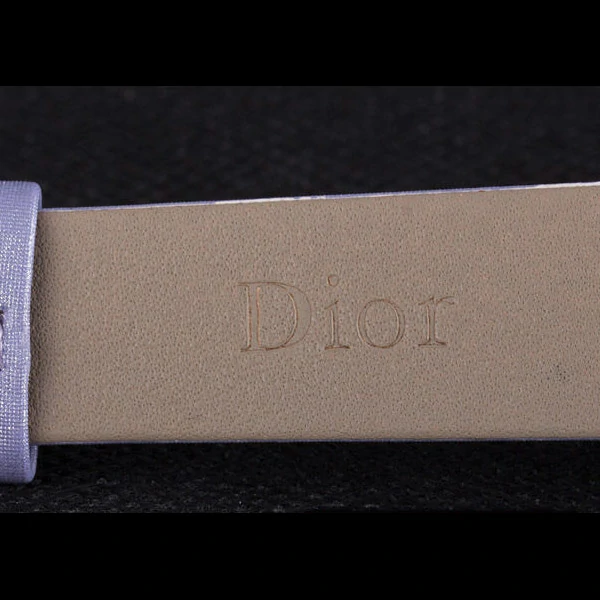 La D de Dior Lavender Rubber Strap with Lavender Dial new59607