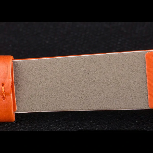 La D de Dior Orange Rubber Strap with White Dial new59608