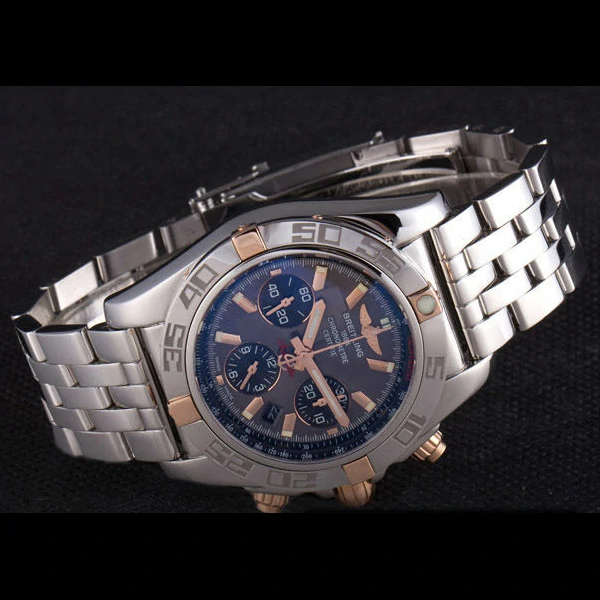 Breitling Chronomat Blue Dial with Stainless Steel Strap new59612