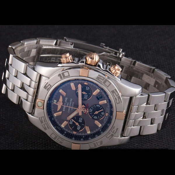 Breitling Chronomat Blue Dial with Stainless Steel Strap new59612