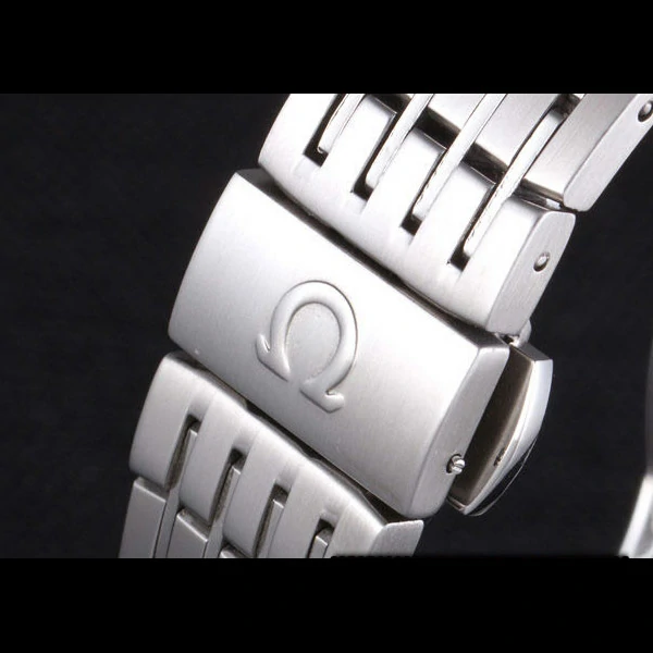 Omega DeVille Stainless Steel Links Black Dial new59650