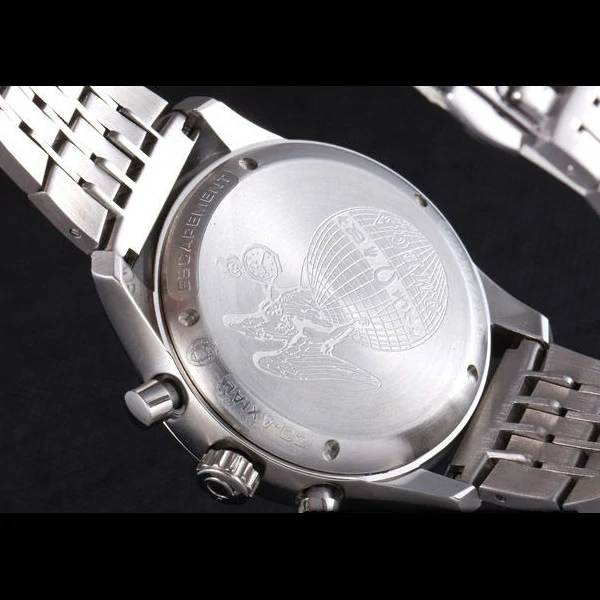 Omega DeVille Stainless Steel Links Black Dial new59650