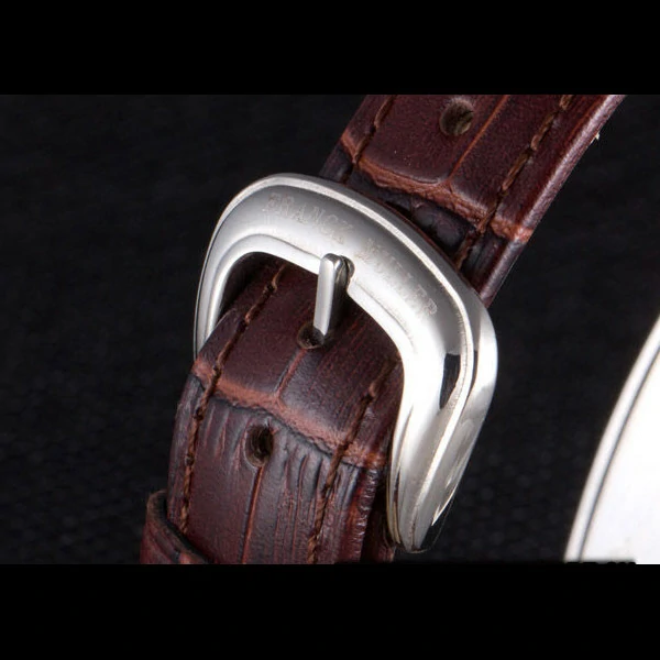 Frank Muller Heart Brown Leather Band new59678