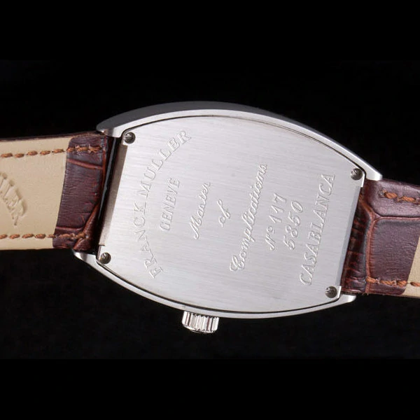 Frank Muller Heart Brown Leather Band new59678