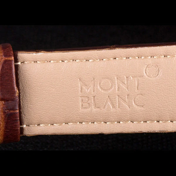 Montblanc Flyback Brown Leather Band new59717