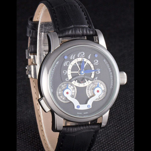 Montblanc Nicolas Rieussec Anniversary Edition Leather Band new59719