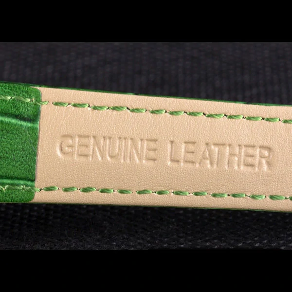 Franck Muller Casablanca Green Croco Leather Band new59726