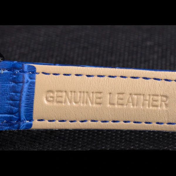 Franck Muller Casablanca Blue Croco Leather Band new59727