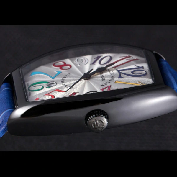 Franck Muller Casablanca Blue Croco Leather Band new59727