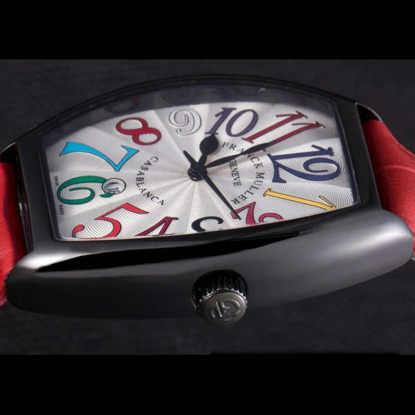 Franck Muller Casablanca Red Croco Leather Band new59728