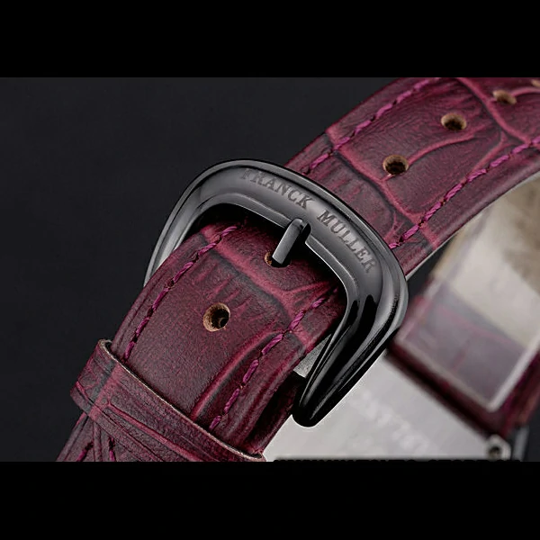 Franck Muller Casablanca Purple Croco Leather Band new59729