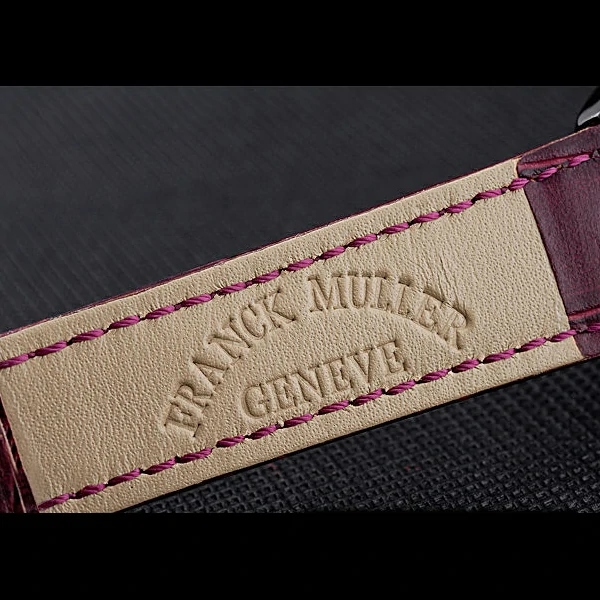 Franck Muller Casablanca Purple Croco Leather Band new59729