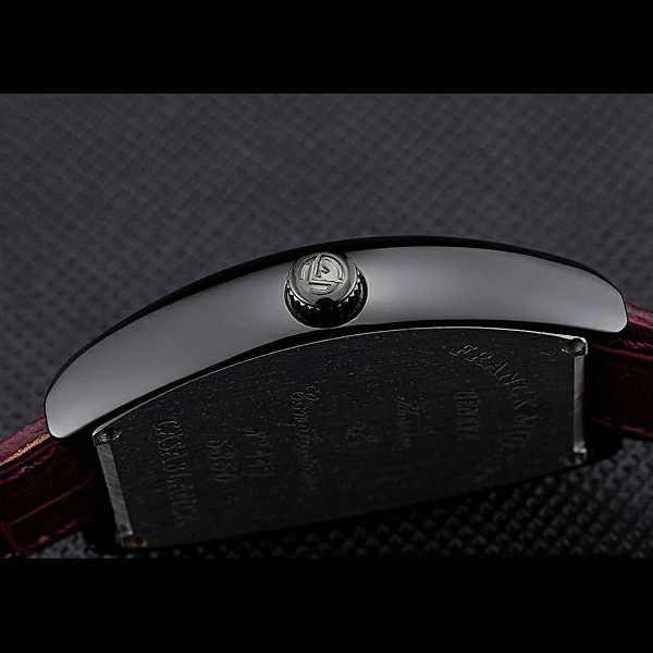 Franck Muller Casablanca Purple Croco Leather Band new59729