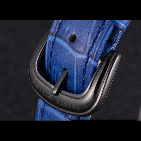 Franck Muller Casablanca Blue Croco Leather Band new59738