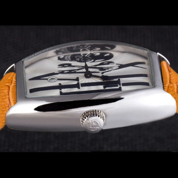 Franck Muller Casablanca Yellow Croco Leather Band new59739