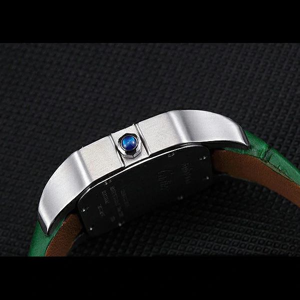 Cartier Santos 100 Diamond Silver Bezel new59829