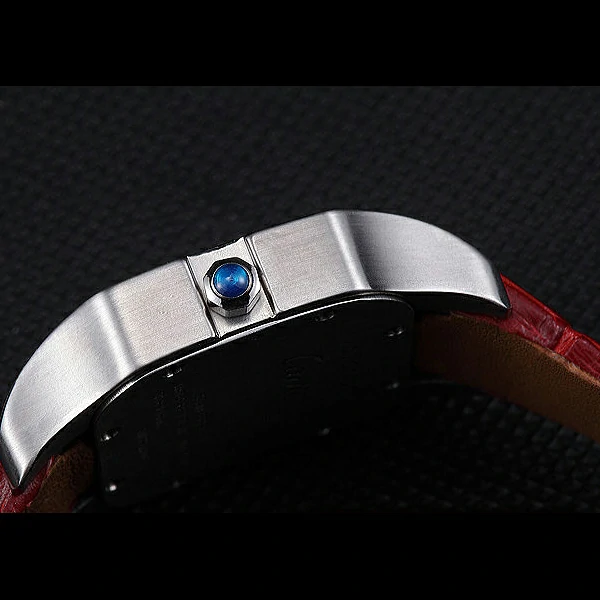 Cartier Santos 100 Polished Stainless Steel Bezel new59833