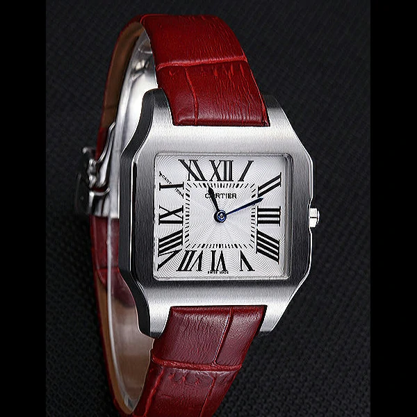 Cartier Santos 100 Polished Stainless Steel Bezel new59833