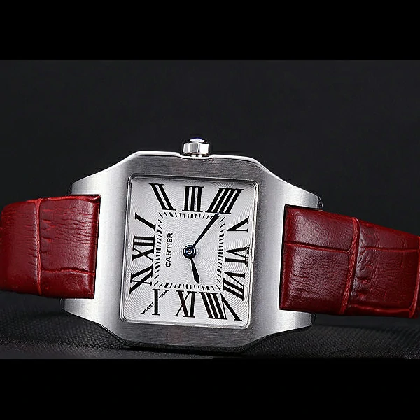 Cartier Santos 100 Polished Stainless Steel Bezel new59833