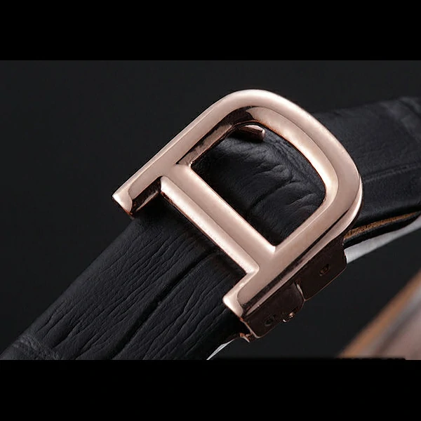 Cartier Santos 100 Polished Rose Gold Bezel new59835