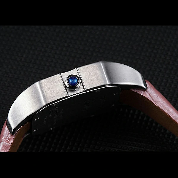 Cartier Santos 100 Polished Stainless Steel Bezel new59837