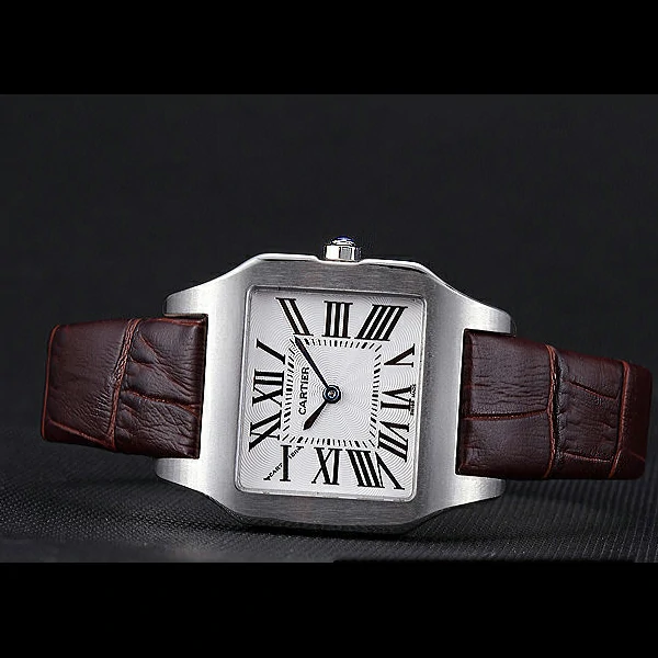 Cartier Santos 100 Polished Stainless Steel Bezel new59838