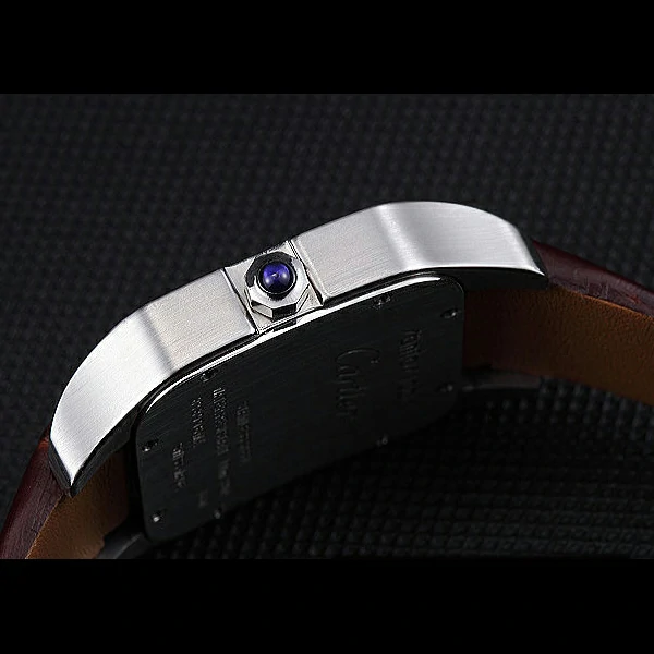 Cartier Santos 100 Diamond Silver Bezel new59841