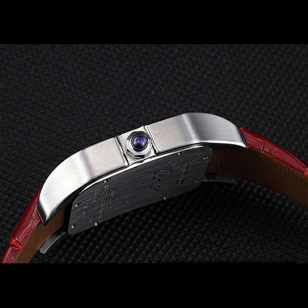 Cartier Santos 100 Diamond Silver Bezel new59843