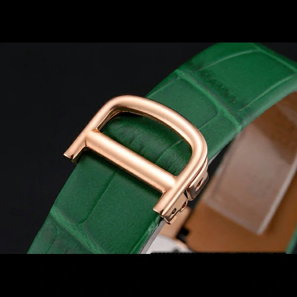 Cartier Santos 100 Diamond Rose Gold Bezel new59848