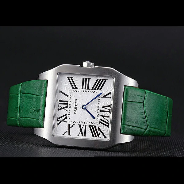 Cartier Santos 100 Polished Stainless Steel Bezel new59849