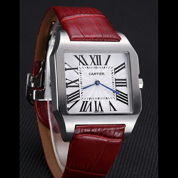Cartier Santos 100 Polished Stainless Steel Bezel new59850