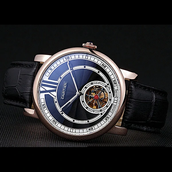 Cartier Rotonde Flying Tourbillon Black Dial new59851