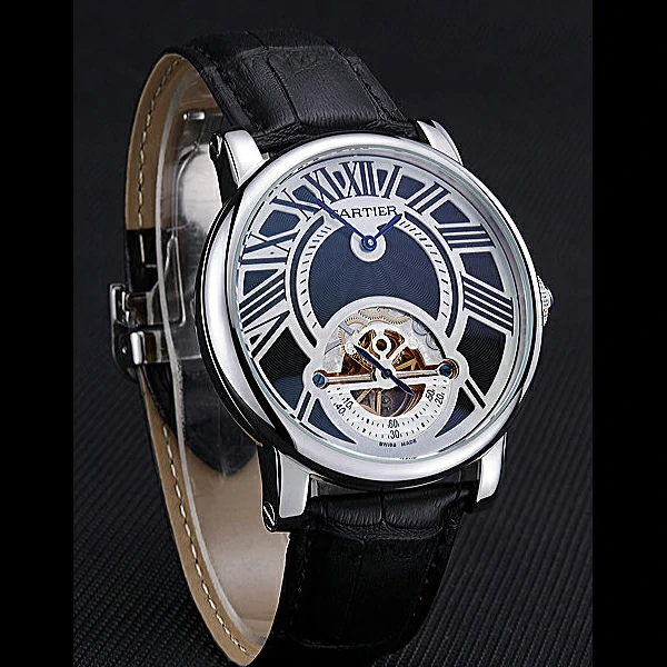 Cartier Rotonde Flying Tourbillon Black Dial new59855