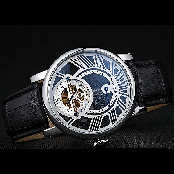 Cartier Rotonde Flying Tourbillon Black Dial new59855