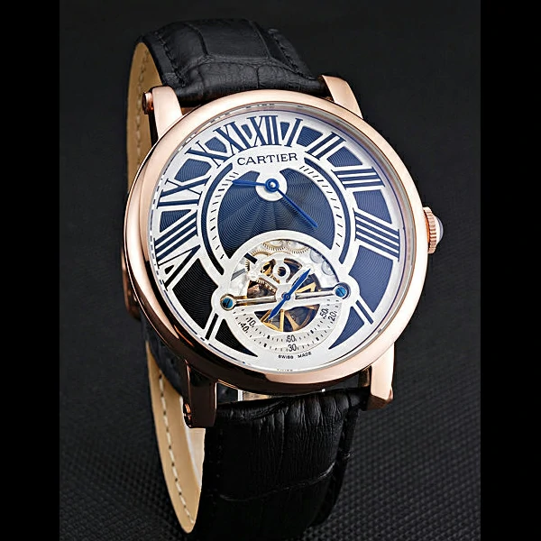 Cartier Rotonde Flying Tourbillon Black Dial new59856